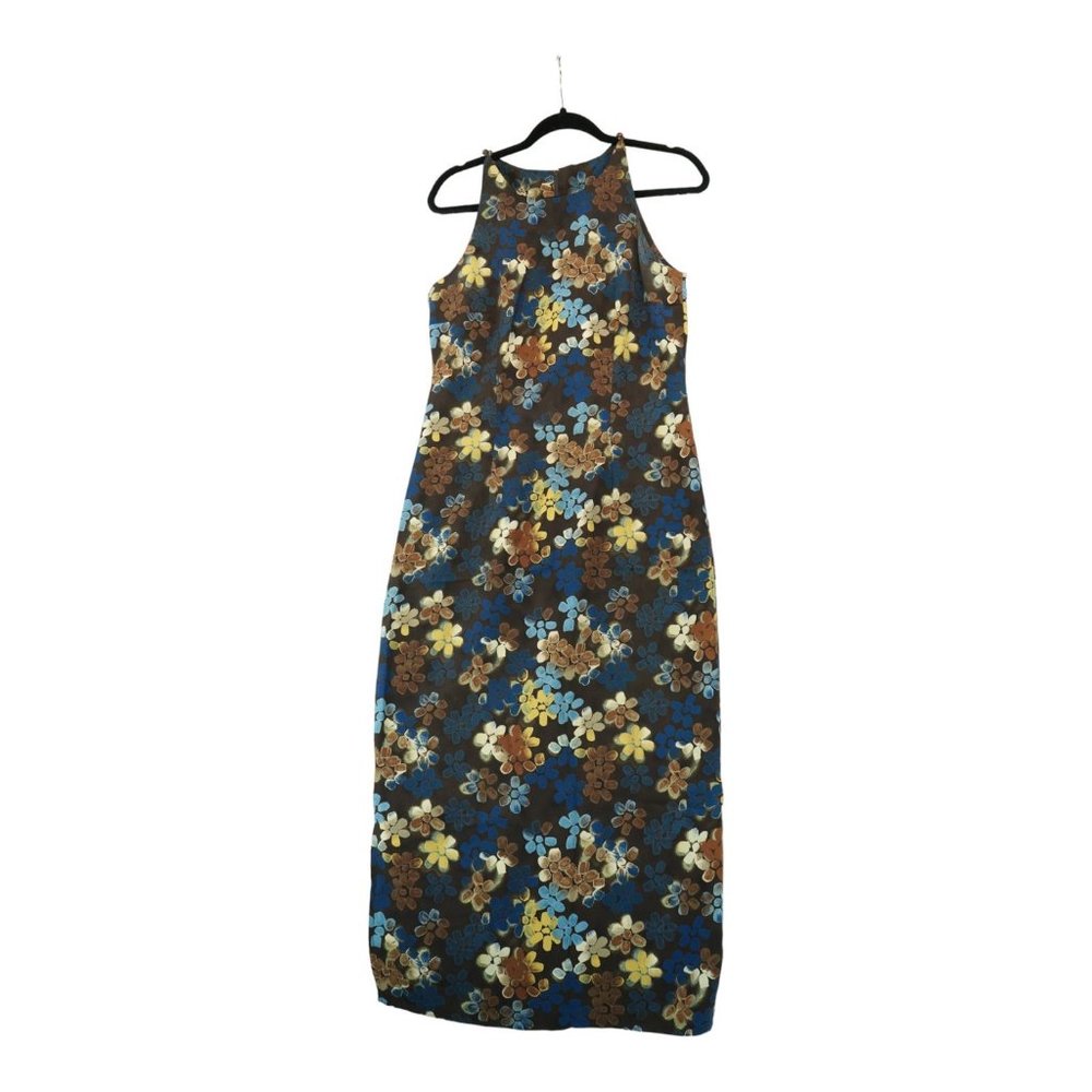 Concepts &‎ Design Elegant Mesh Shift Evening Dress Size 9 Floral Polyester